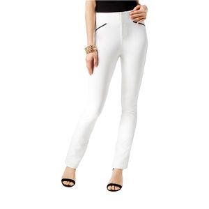 INC white straight leg pant sz 10